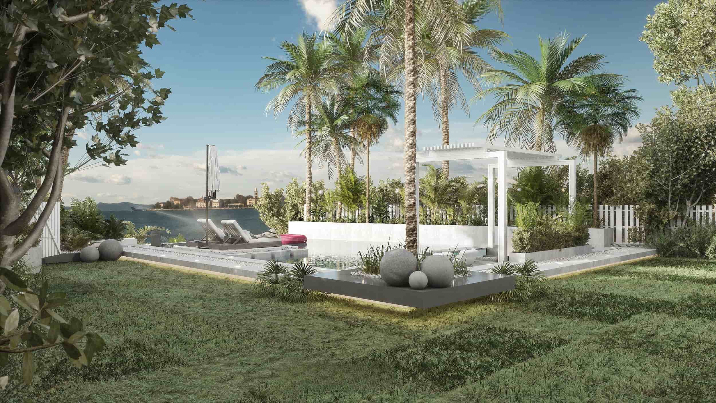 Hacienda Bay - Standalone villa lagoon view